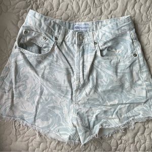 Zara Cut Off Denim Shorts Like New